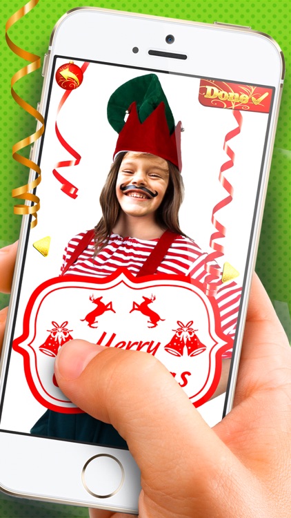 Elf Yourself - Christmas Photo Editor Cam Stickers