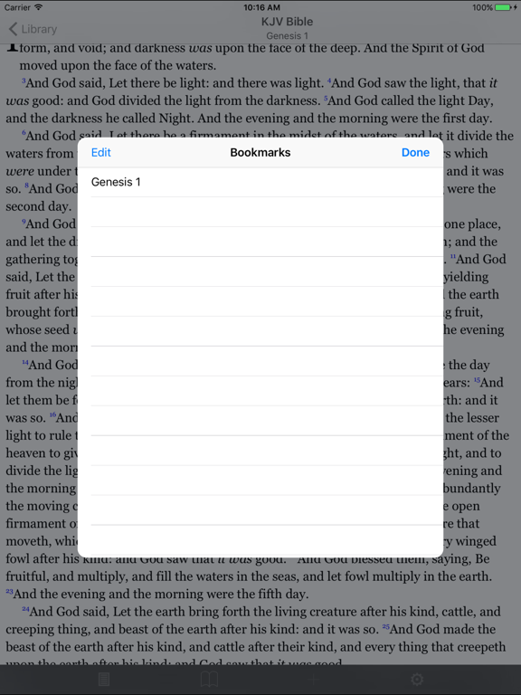 CCEL Devotional Bible iPad screenshot 4 - Book app