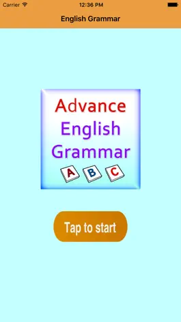 Game screenshot Advance English Grammar mod apk