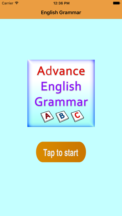 Advance English Grammar Screenshot