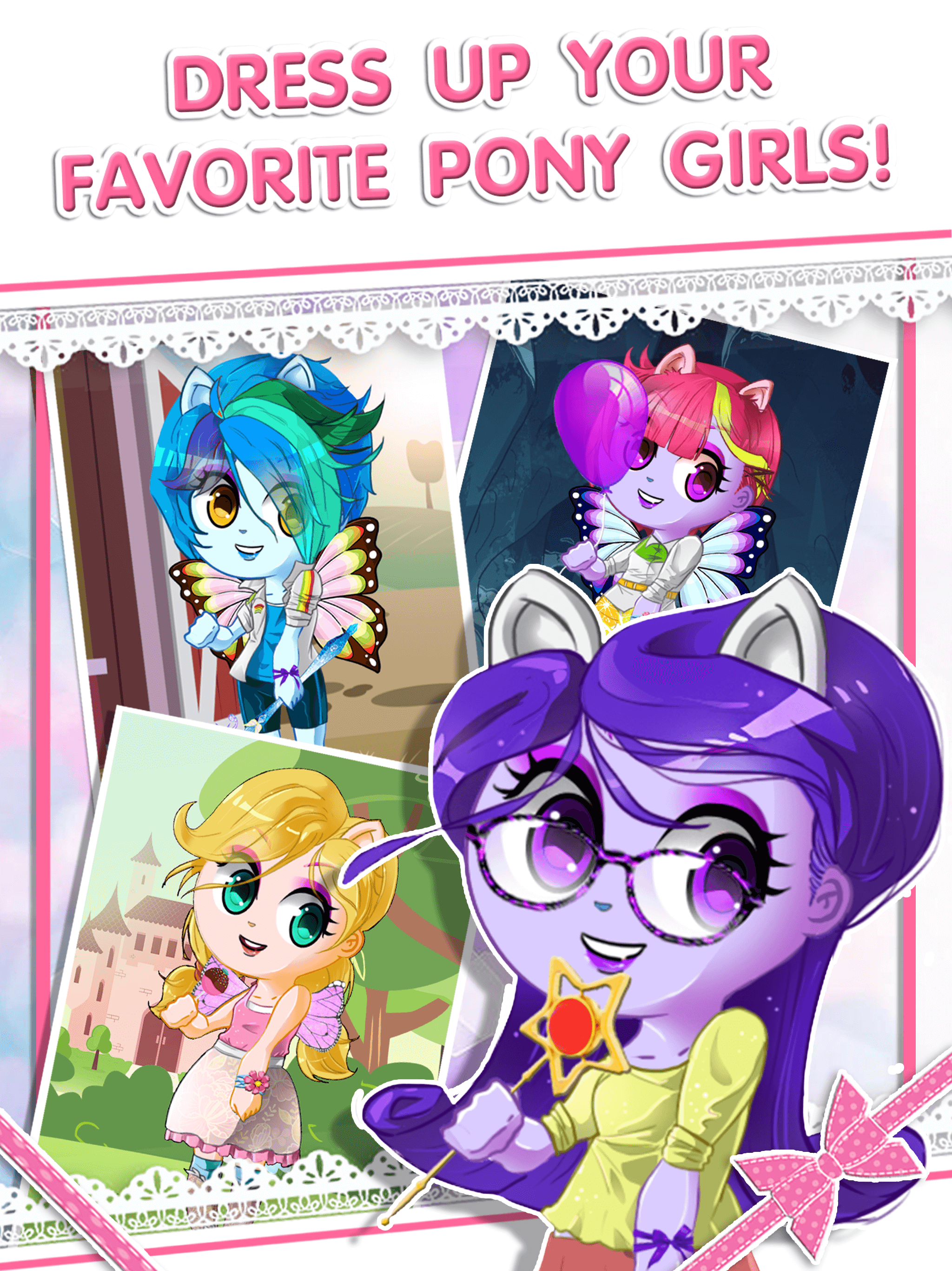 My Equestrian Princess Pony Minis Girl Dress Up 2 screenshot 6