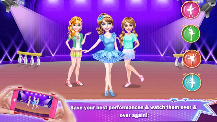 Dancer Fashion Salon- Game For Girls screenshot-4