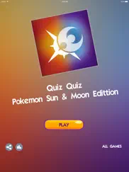 charater quiz for pokemon sun & moon edittion айпад изображения 1