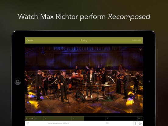 Vivaldi’s Four Seasons iPad app afbeelding 5
