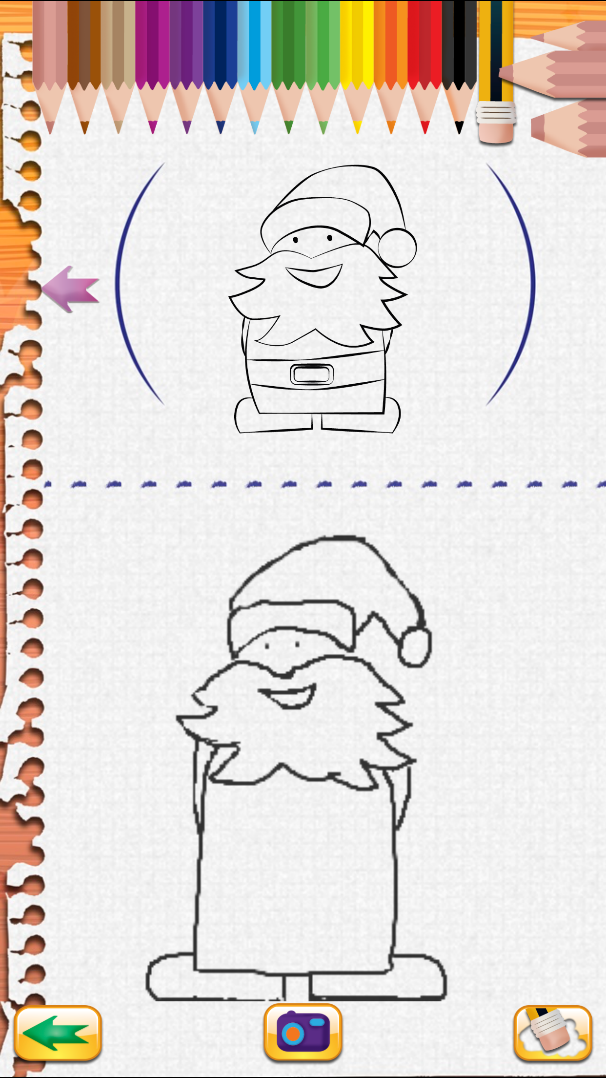 Draw and Colour: Xmas