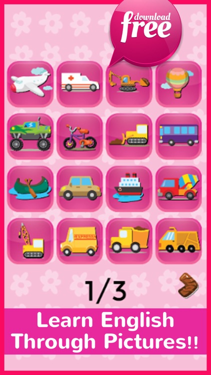 FirstlyBabah ABC Kids First Words Car And Vehicles