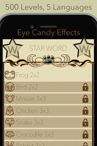 StarWord Puzzle brain word up free game starwords screenshot 2