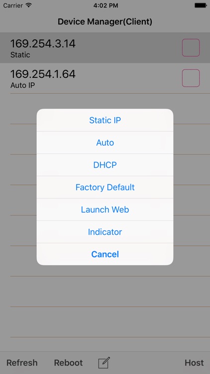 Device Manager for HDV system screenshot-4