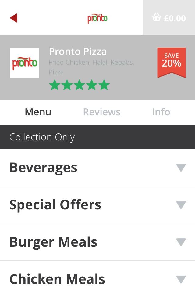 Pronto Pizza screenshot 3