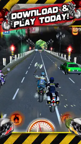 Game screenshot Car Attack Bike Race with Police hack