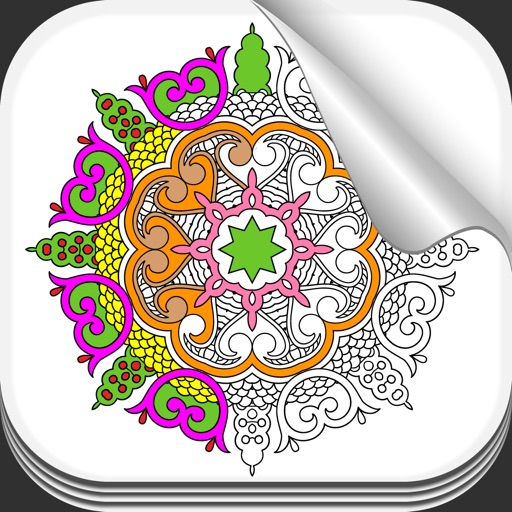 Color Me Therapy 4 Adults iOS App