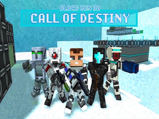 Block Gun 3D: Call of Destiny iPad app afbeelding 5