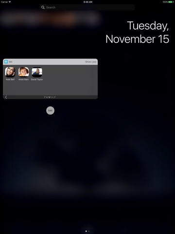 Magic Contacts with Notification Center Widgetsのおすすめ画像3