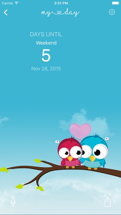 My Day - Countdown Timer, Tracking Day