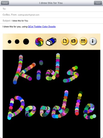 Screenshot #6 pour QCat - doodle couleur tirage