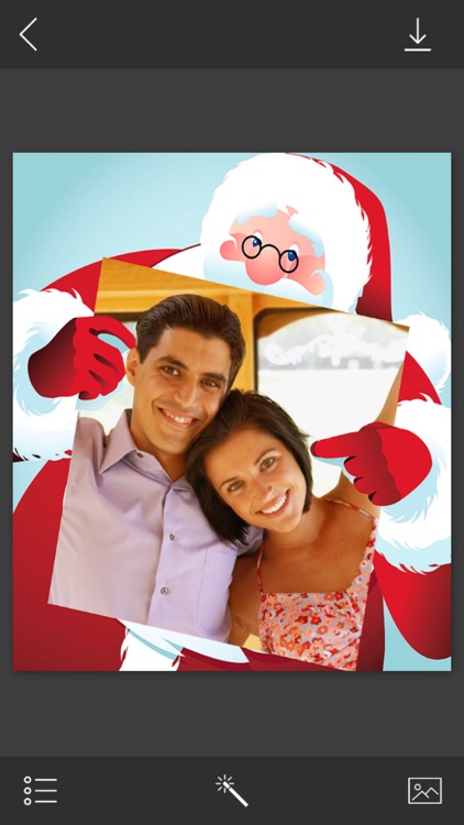 Santa claus HD Frame - Hd Frames Free screenshot-3