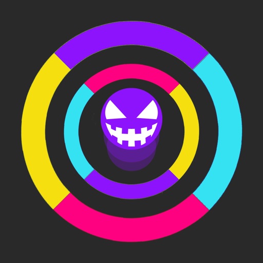 Smile Colorful Rings Icon