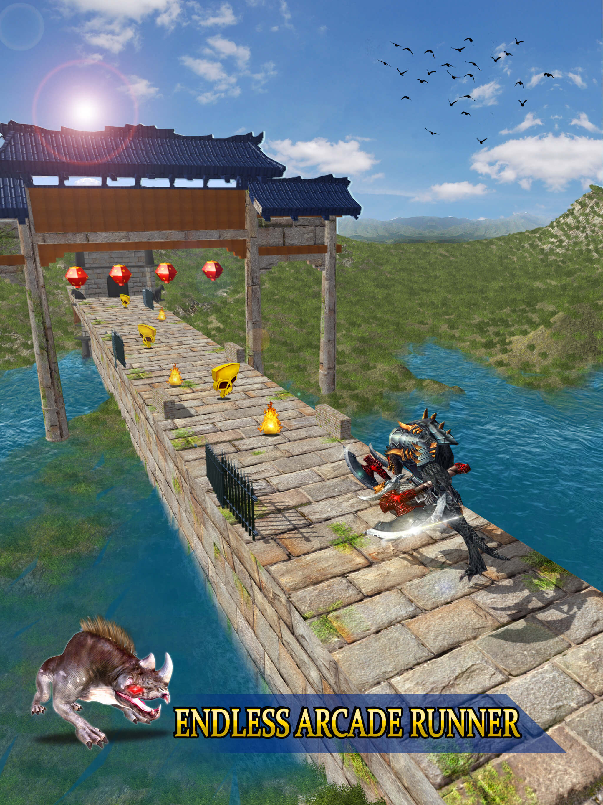 Monster Go : China Wall