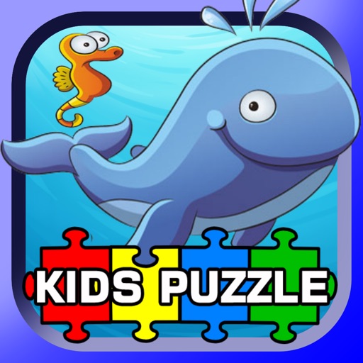 Sea Animals Puzzle HD - Funny Jigsaw Kids Games