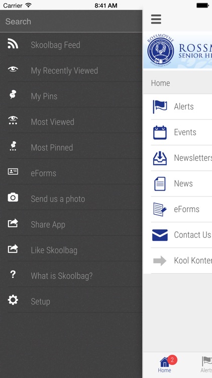 Rossmoyne Senior High School - Skoolbag