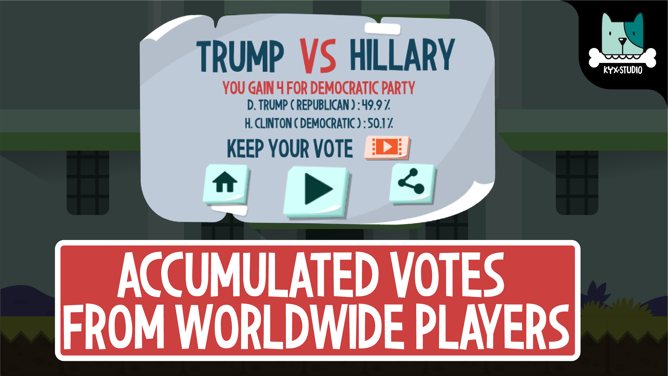 Hillary vs Trump - Run For President 2016