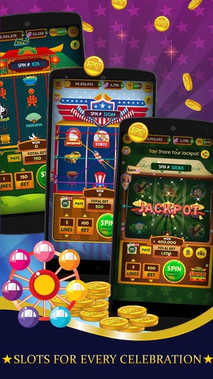 Slot Machines Carnival - FREE Vegas Casino screenshot-3