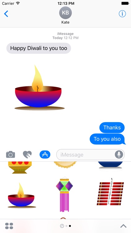 Happy Diwali Stickers Pack screenshot-3