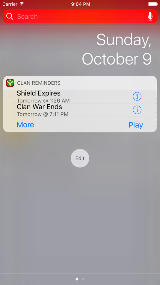 #4. Clash Reminders (iOS) By: Gene Dahilig