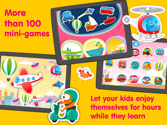 Planet Go - Train & Car Games for kids & toddlersのおすすめ画像2