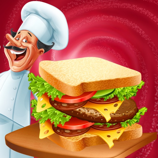 Food Court Sandwich Fever Super Chef Restaurant icon
