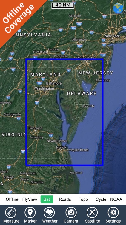 Chesapeake Bay HD - GPS Map Navigator screenshot-4