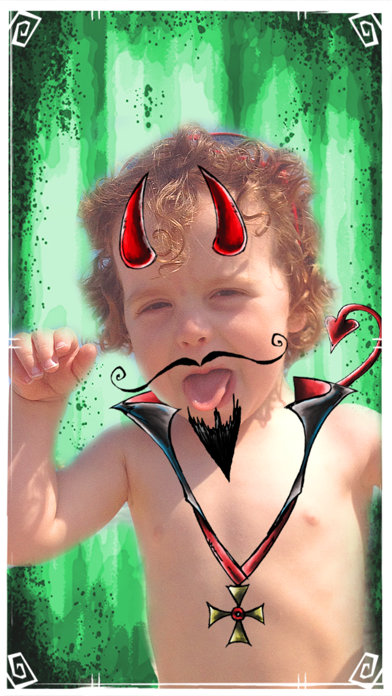 Screenshot #2 pour Photo booth stickers Halloween
