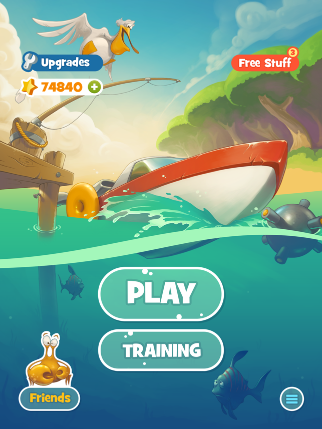 ‎Little Boat River Rush Screenshot