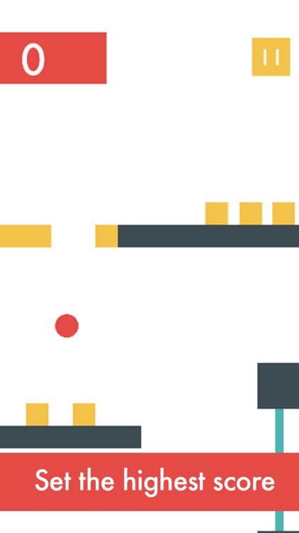 Descent Ball Pop Fall & Drop Endless Rollercoaster Arcade Game screenshot-4