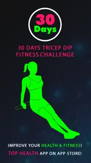 30 day tricep dip fitness challenges iphone screenshot 1
