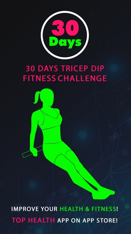 30 Day Tricep Dip Fitness Challenges