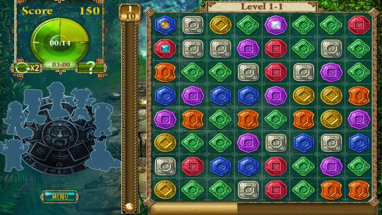 Treasures Match Adventure Puzzle Game