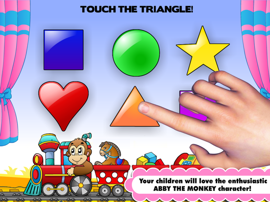 Shapes & Colors Learning Games for Toddlers / Kids iPad app afbeelding 3