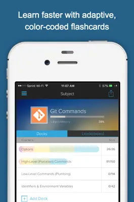 Game screenshot Git Commands Flashcards apk