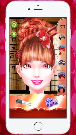 Game screenshot العاب بنات صالون النجمات تلبيس الاميرات مكياج ذكاء mod apk