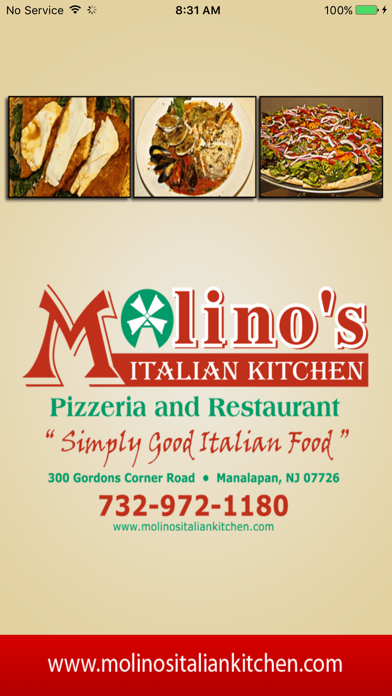 How to cancel & delete Molinos Italian Kitchen from iphone & ipad 1