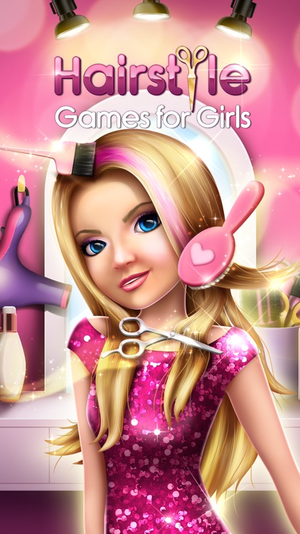 3D Hairstyle Games for Girls: Stylish Hair Salon screenshot-3