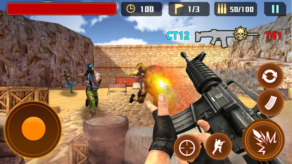 Counter terrorist:multiplayer fps shooting games - 3.0 - (iOS)