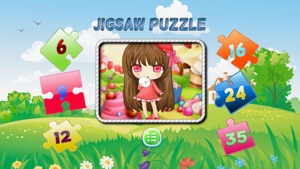 jigsaw anime learning game for kids 4th grade free screenshot #1 for iPhone