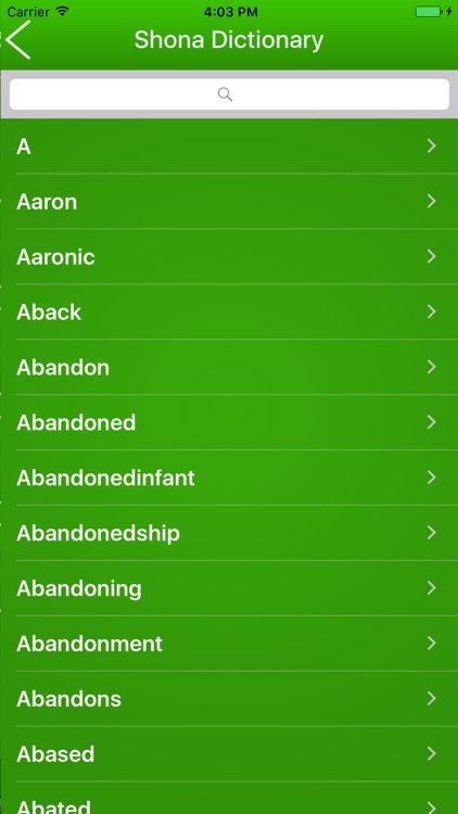 English To Shona Dictionary Offline