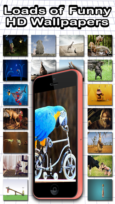 How to cancel & delete HD Funny Wallpapers from iphone & ipad 1