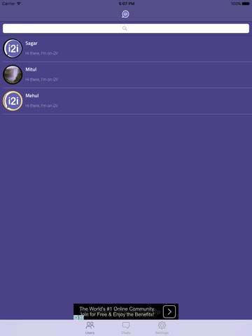 i2i FREE HD Video calls & Chat screenshot 3