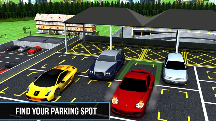 Multi-Level Supermarket Valet Car Parking 3D Sim screenshot-4