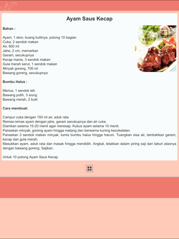 Screenshot #5 pour Resep Ayam Indonesia