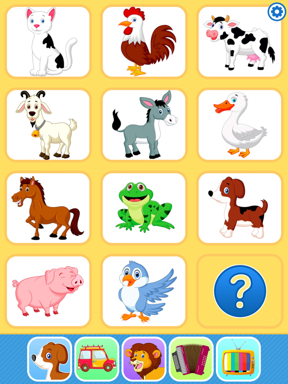 Screenshot #4 pour Baby Flash Cards & Farm Animal Sounds: Kids Games